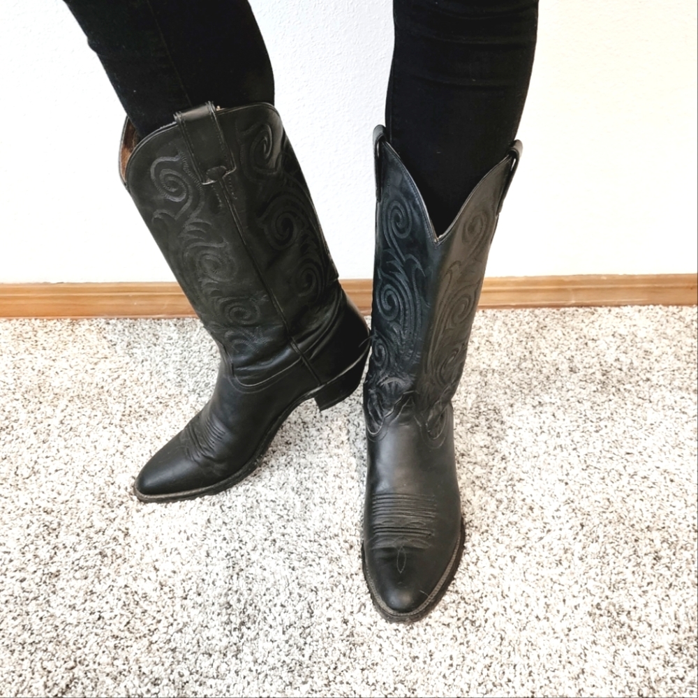 Vintage Tony Lama Cowboy Boot